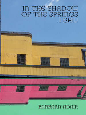 cover image of In the Shadow of the Springs I Saw